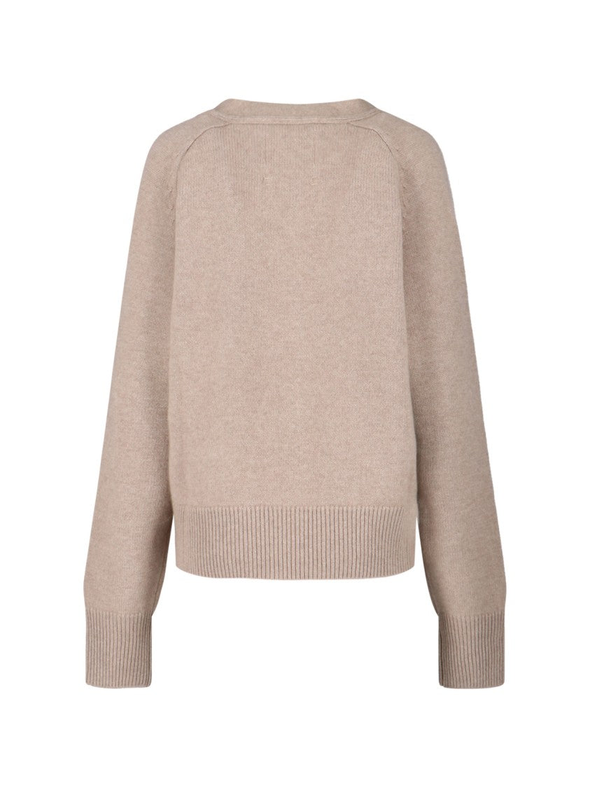 Extreme Cashmere N°437 Papilli Short Cardigan – Beige