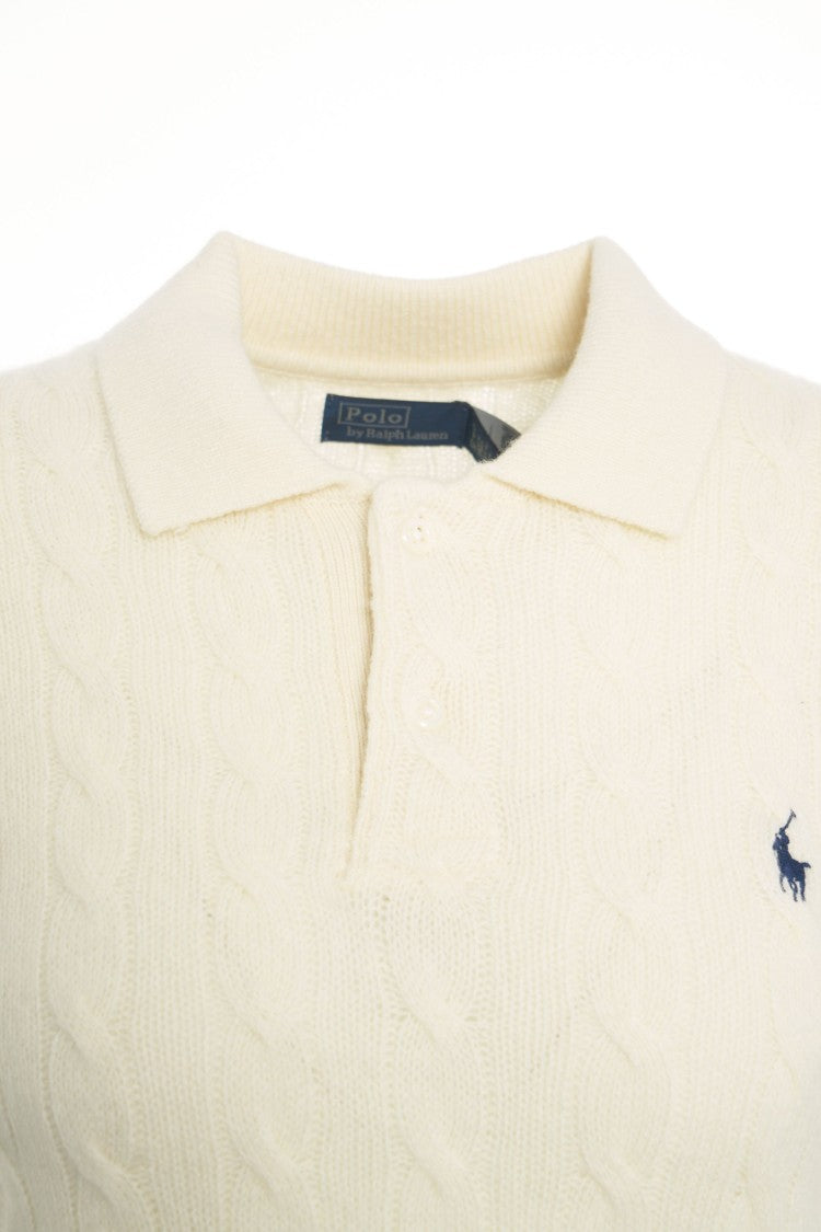 Polo Ralph Lauren Knitted Polo Shirt With Logo Embroidery