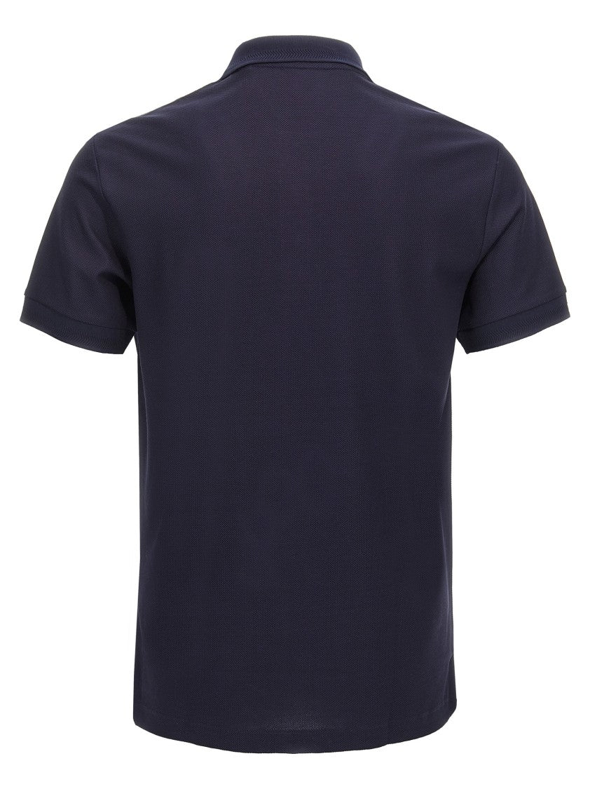 Burberry Logo Embroidery Polo Shirt