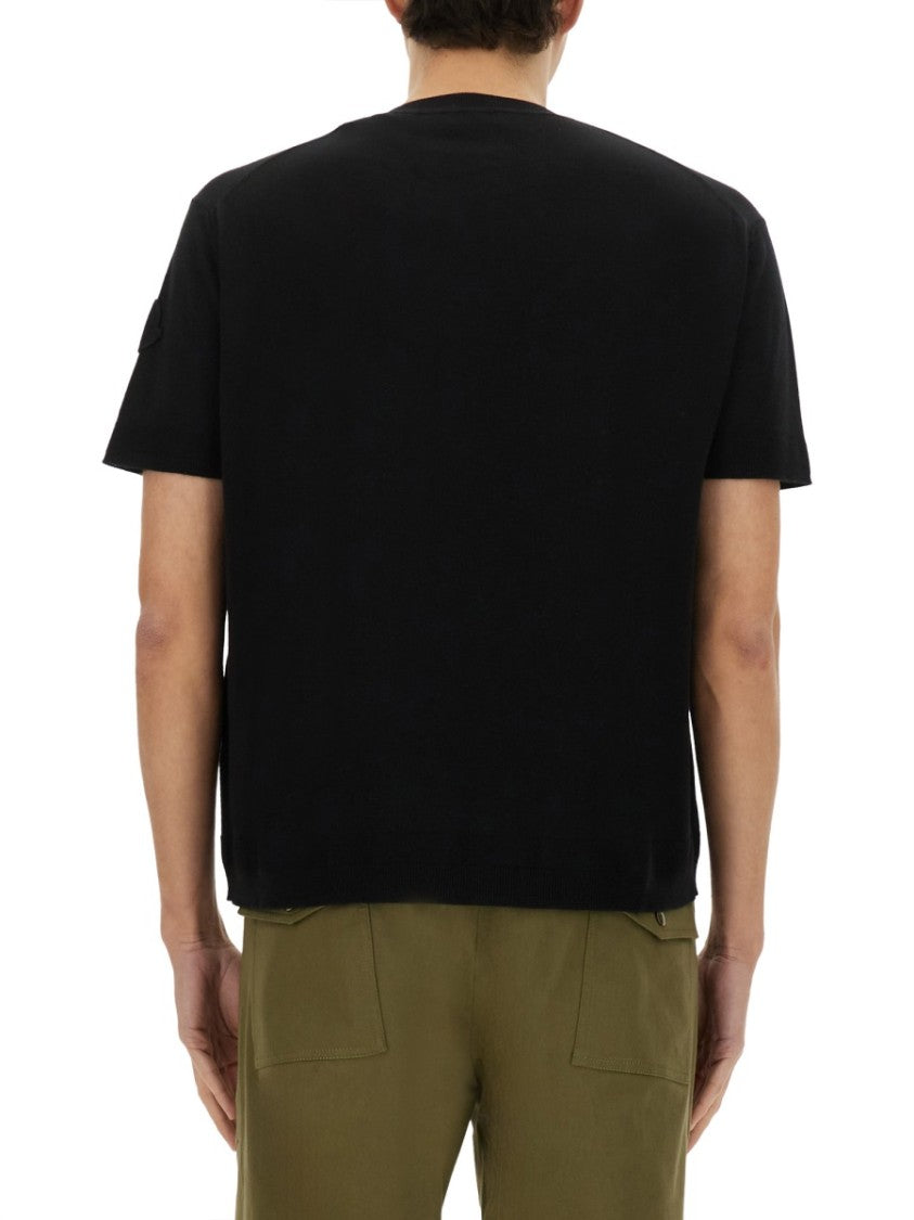 Moncler Lightweight Knit Blending Cotton And Silk