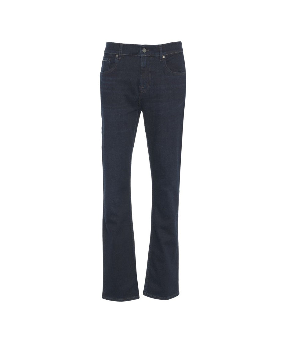 7 For All Mankind Straight Leg Jeans With Classic Five-Pocket
