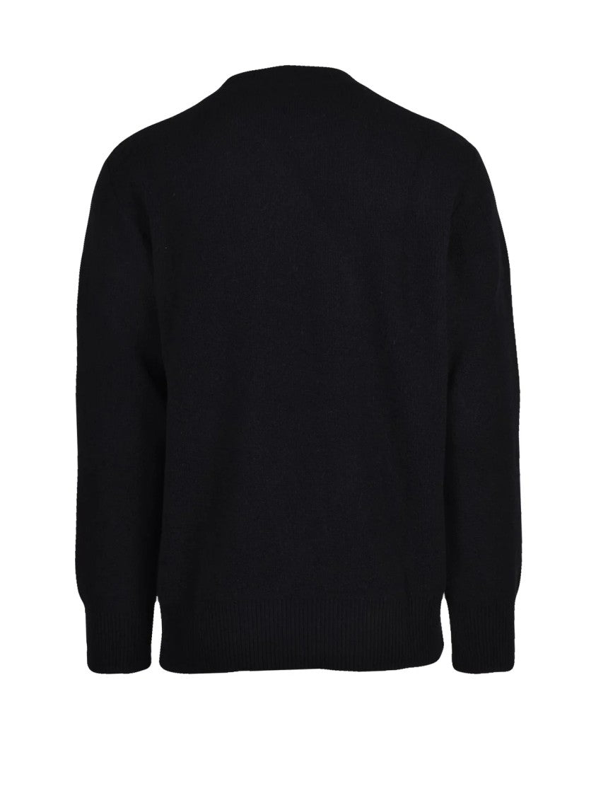Daniele Fiesoli Crew Neck Sweater In Extrafine Virgin Merino Wool And Cashmere