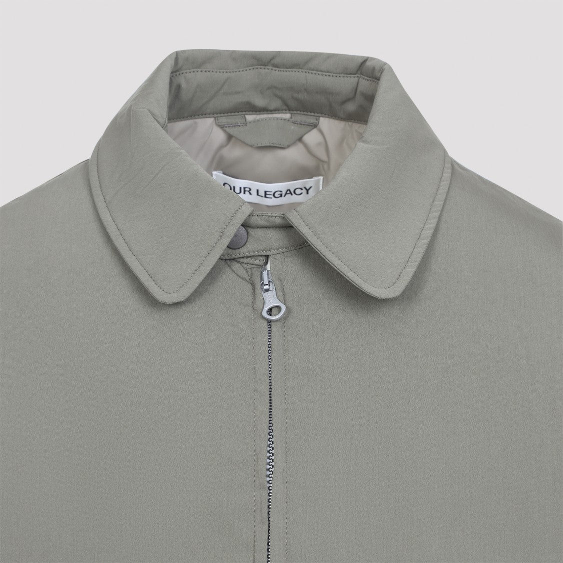 Our Legacy Solaro Sage Green Cotton Avenue Puffa Jacket