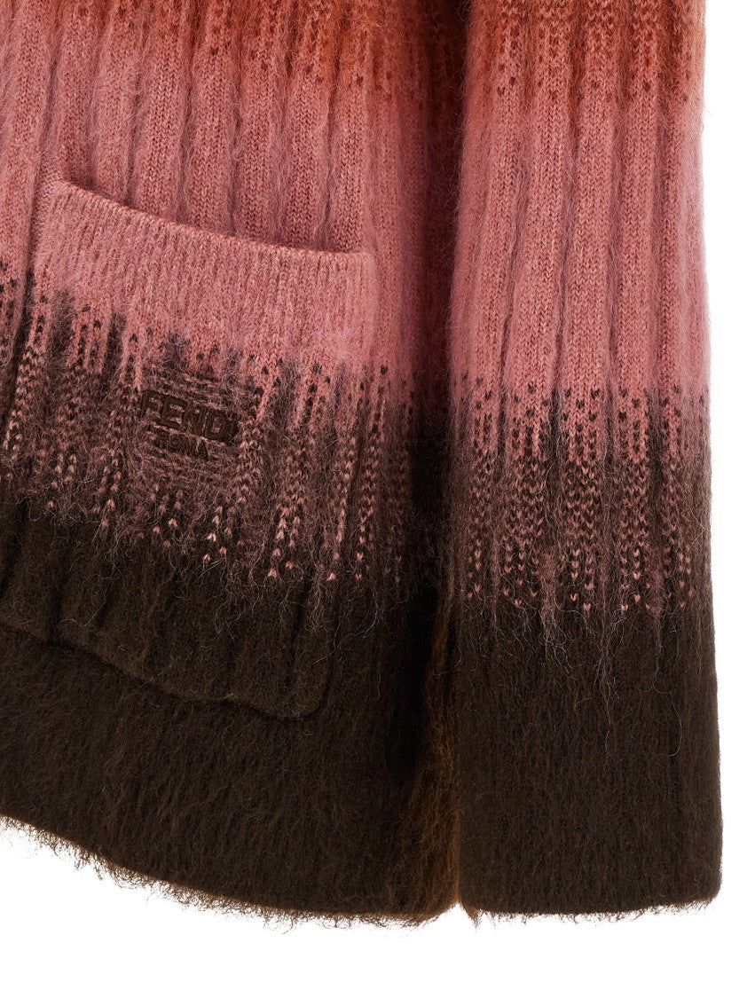 Fendi Vanisé Knit Cardigan