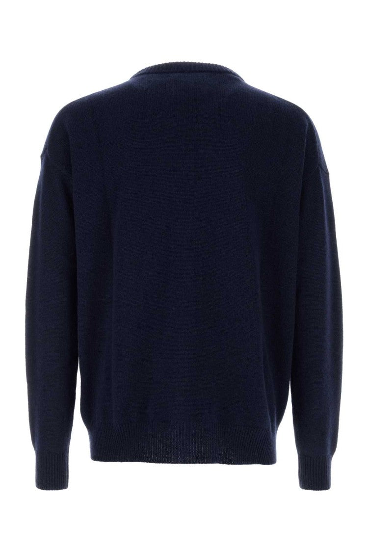Jil Sander Dark Blue Cashmere Sweater