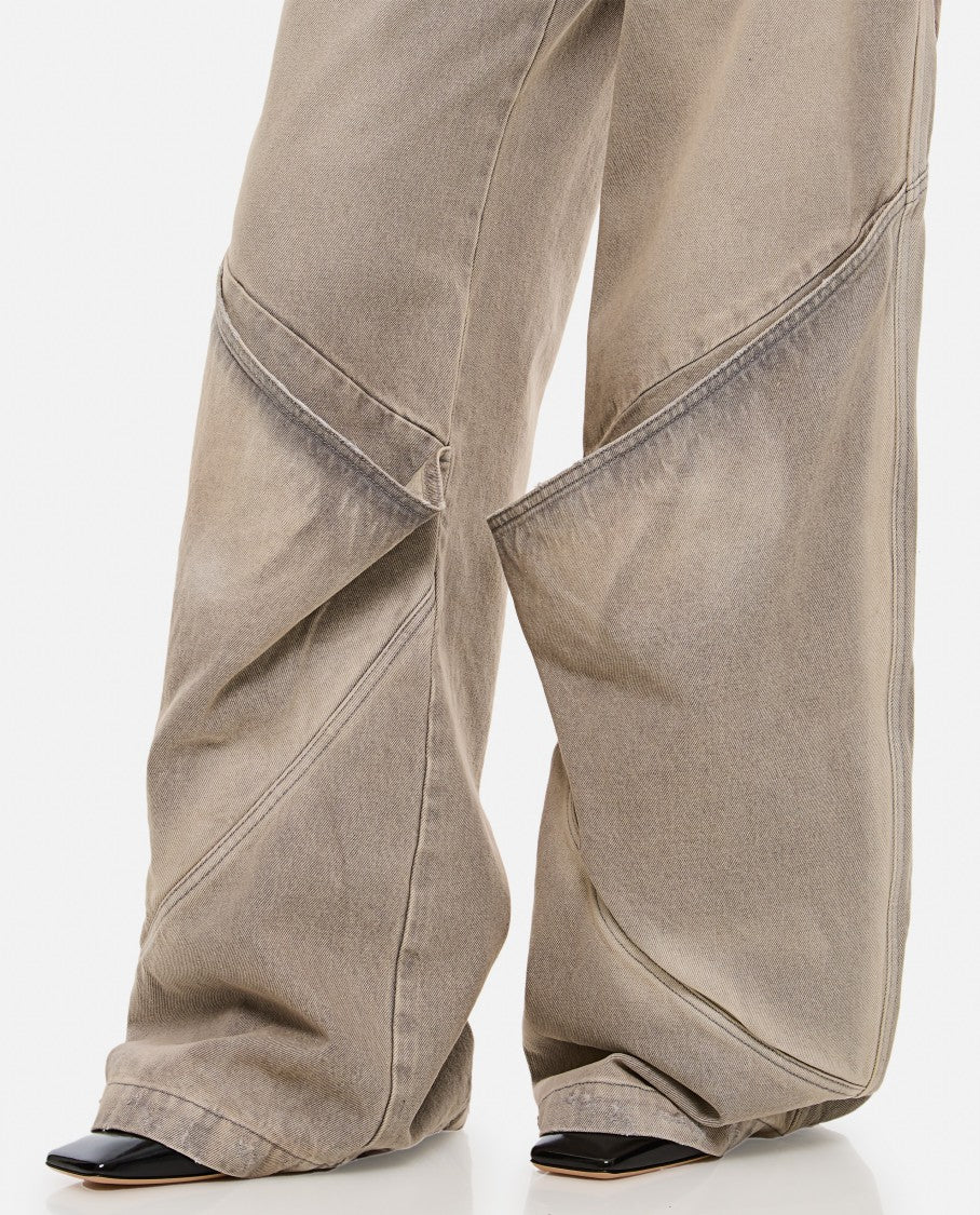 The Attico Oversize Denim Pants