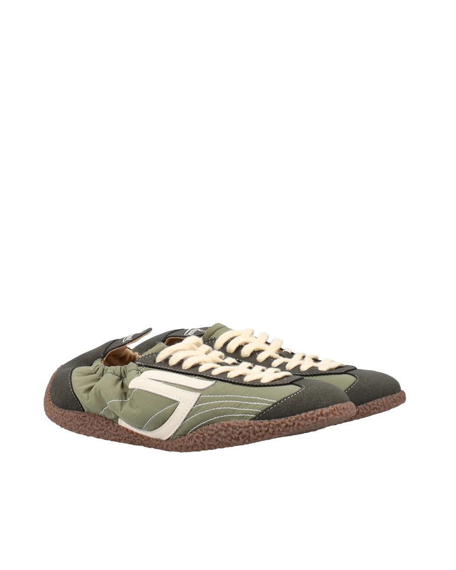 Puraai Forest Puraai 9.01 Corsa Suede Low-Top Sneakers