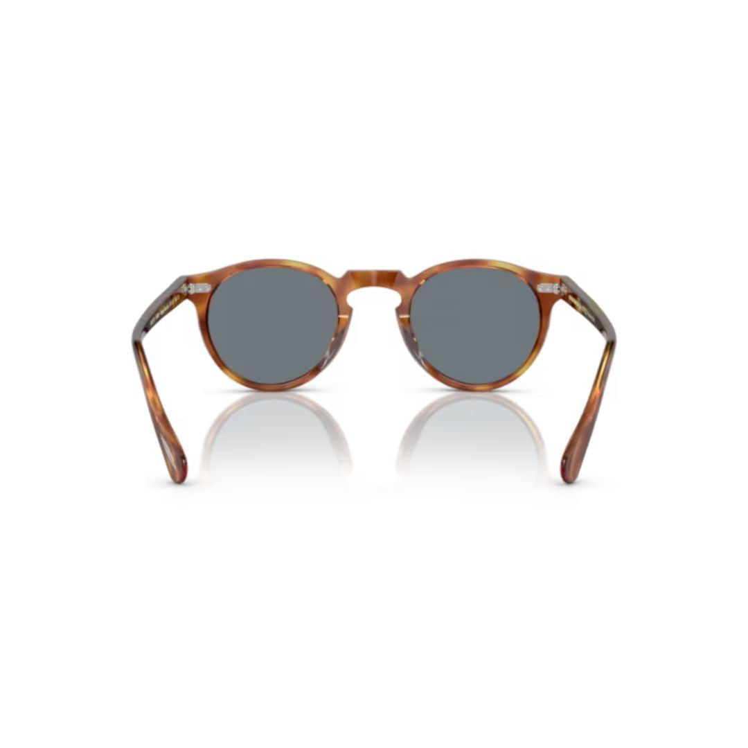 Oliver Peoples 0Ov5217s Round Tortoiseshell Acetate Sunglasses