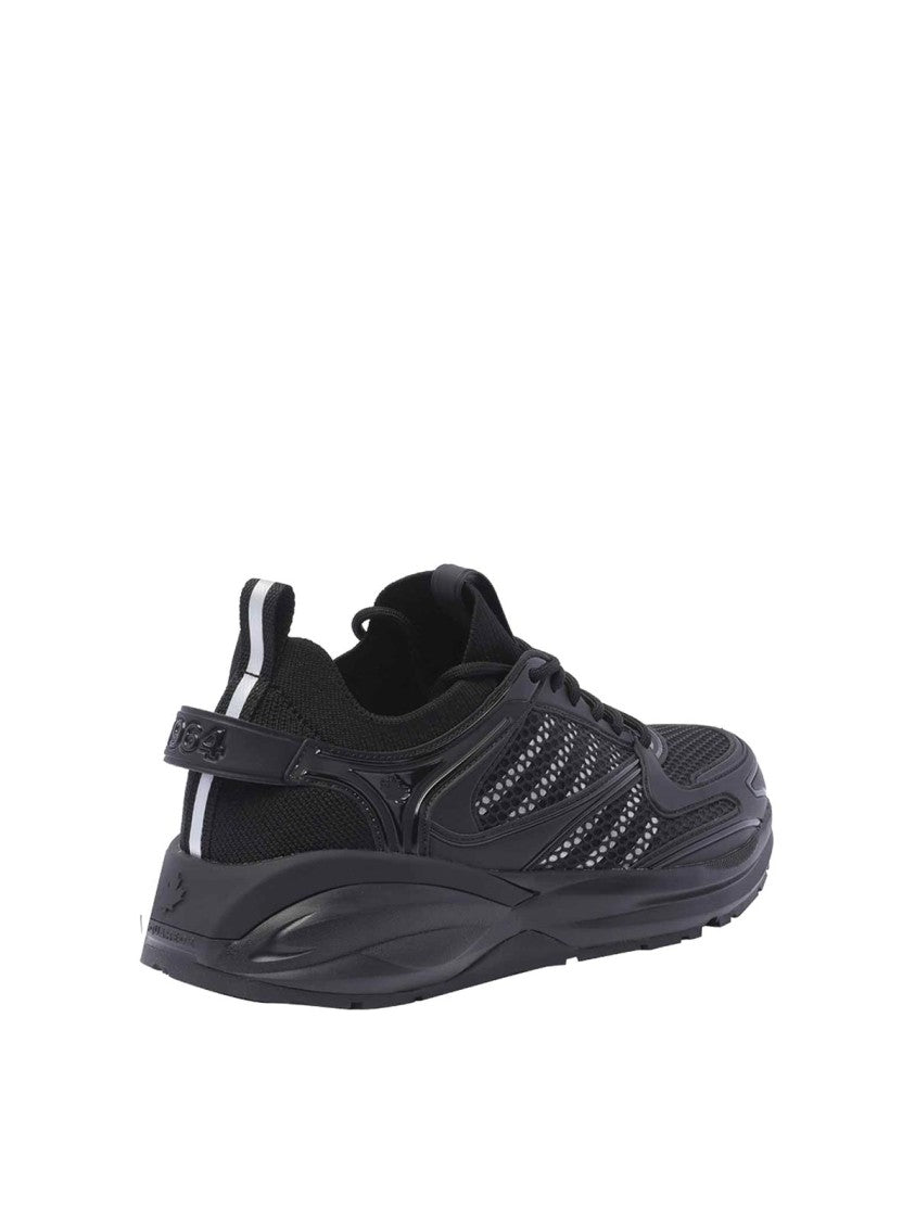 Dsquared2 Dash Logo Lace-Up Sneakers