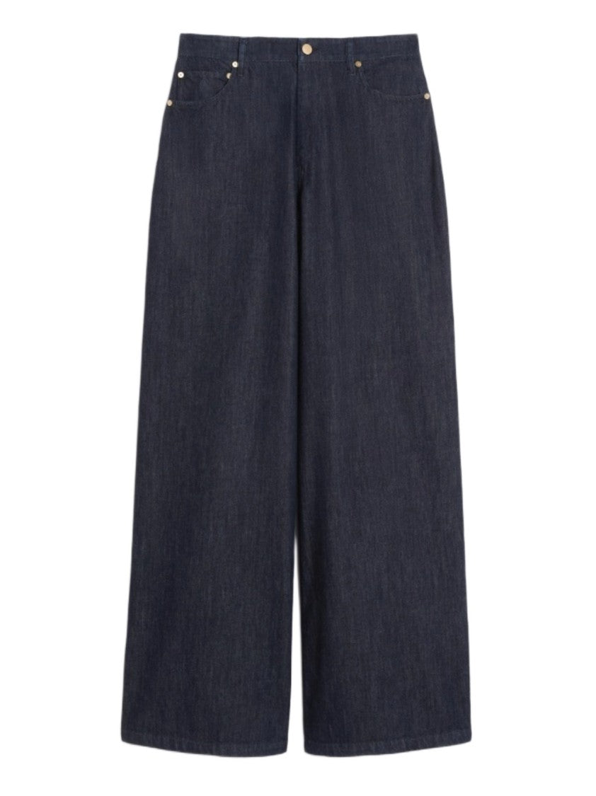 Max Mara Indigo Pure Cotton Denim Jeans