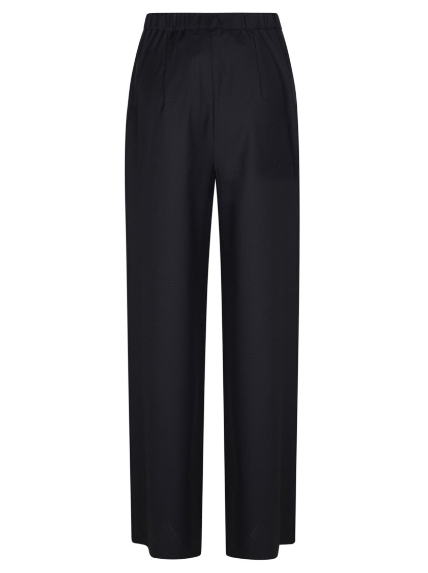 Max Mara Corone Elastic Waist Straight-Leg Pants