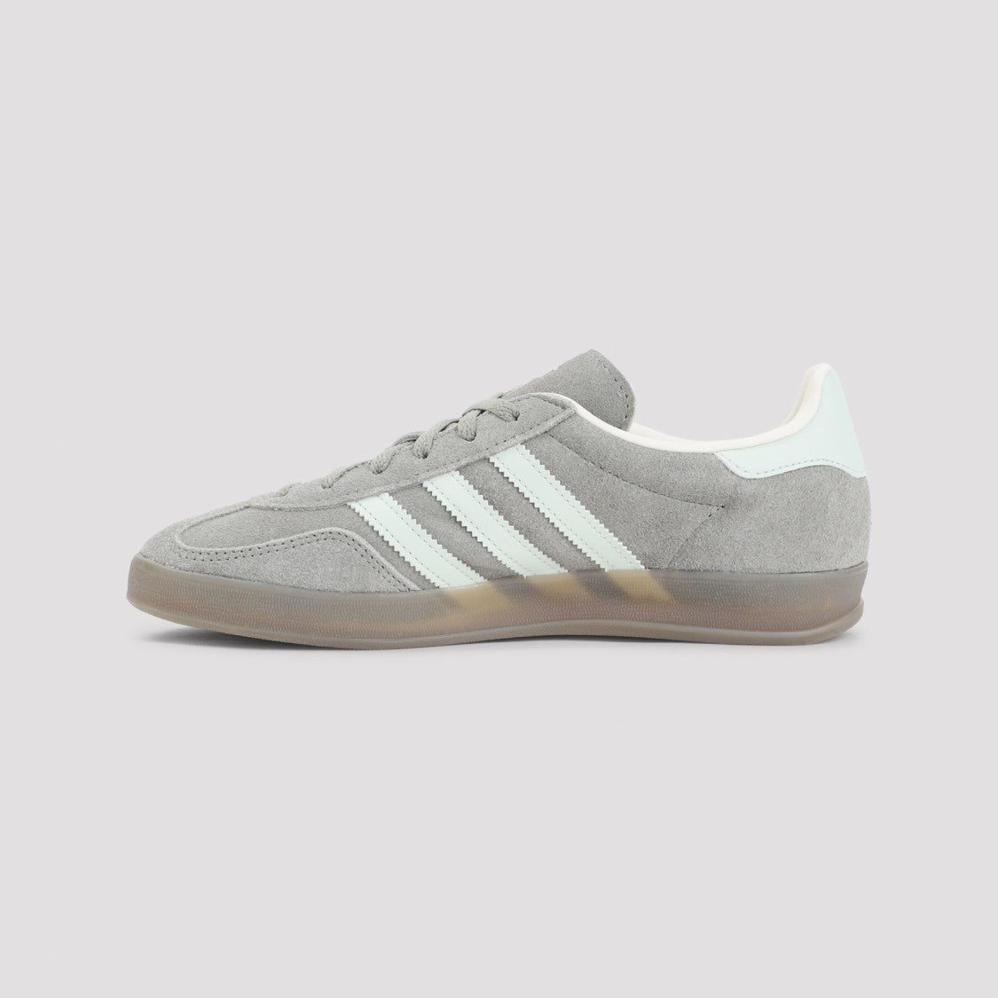 Adidas Grey Suede Leather Sneakers