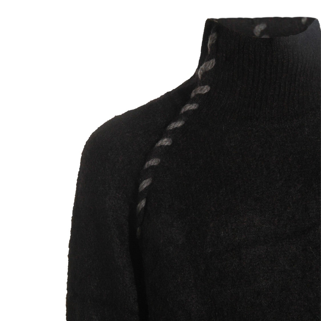 Thom Krom Black Wool Knitwear