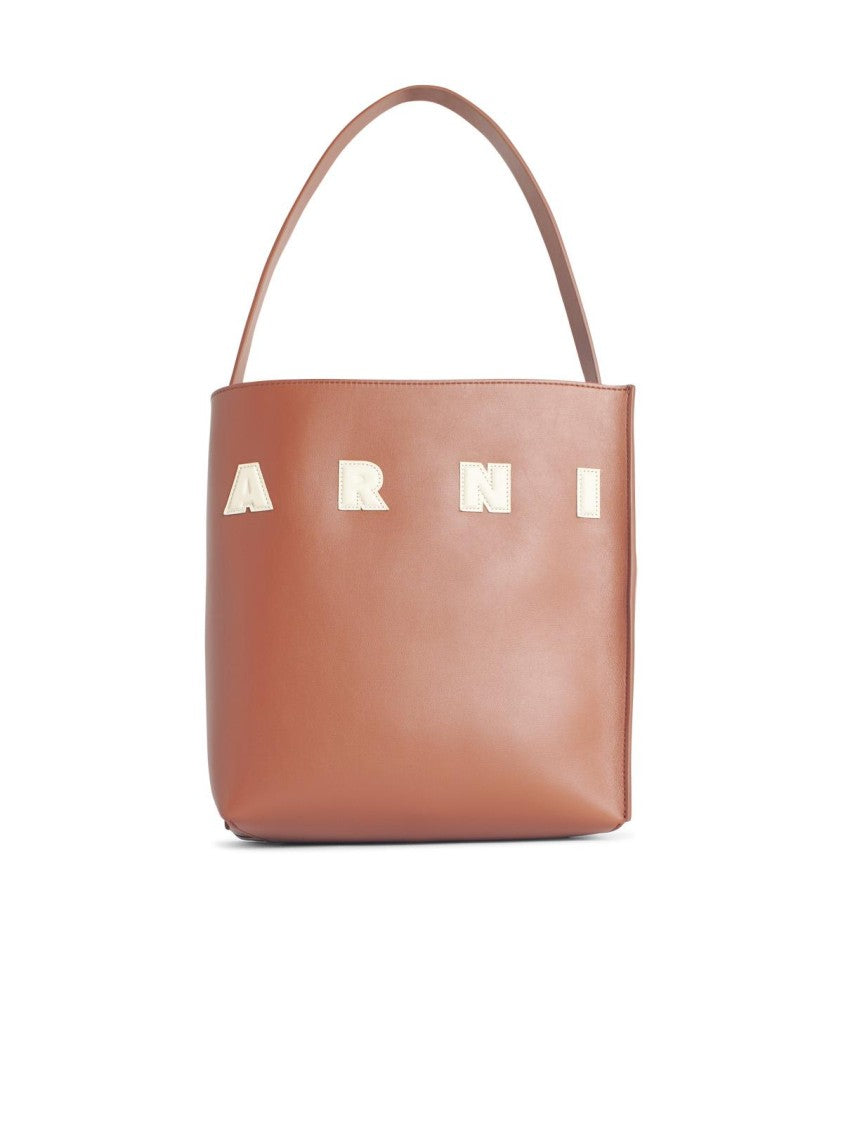 Marni Museo' Brown Leather Bag