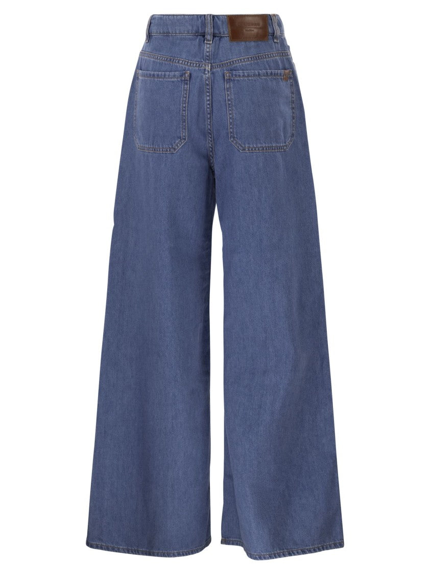 Max Mara Wkdvega - Wide-Leg Denim Jeans