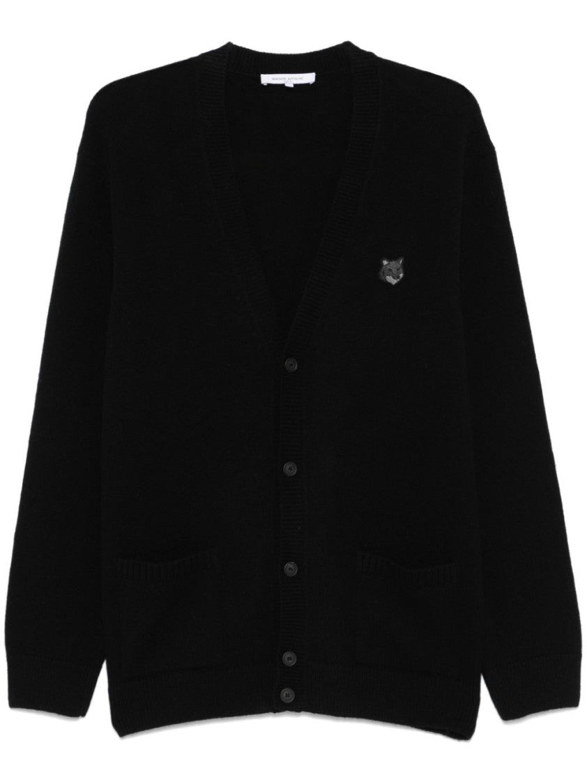 Maison Kitsuné Bold Fox Head Patch Regular Cardigan