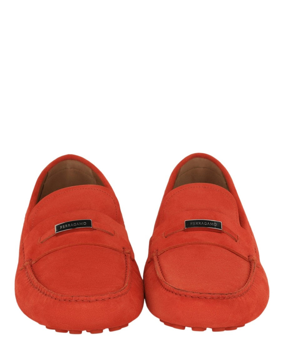 Ferragamo Grenoble Suede Drivers