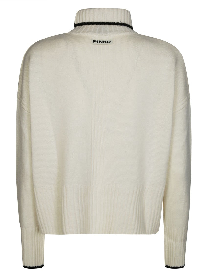 Pinko Falkland Pimped Neck Turtleneck Sweater