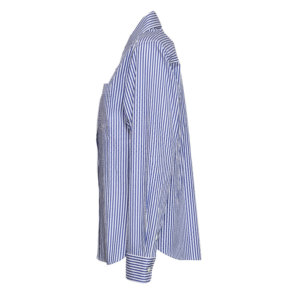 Parosh Cashine Striped Crystal Shirt