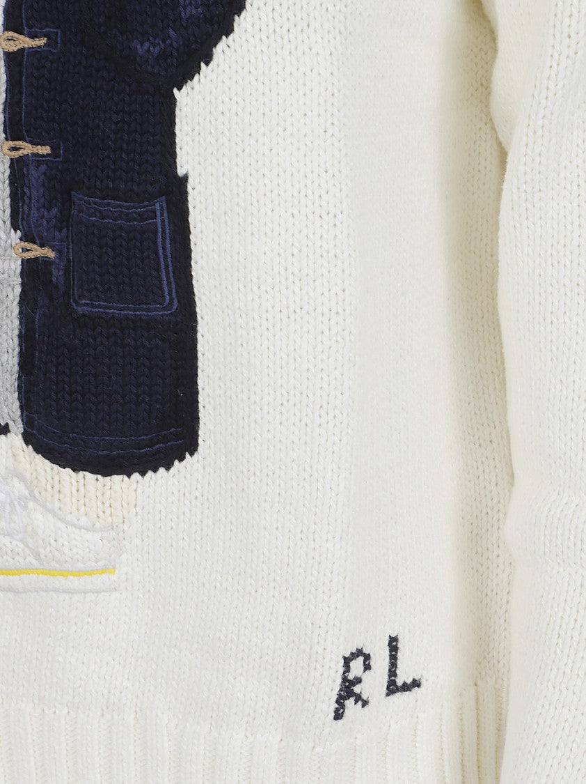 Polo Ralph Lauren Vintage-Inspired Cotton And Linen Sweater