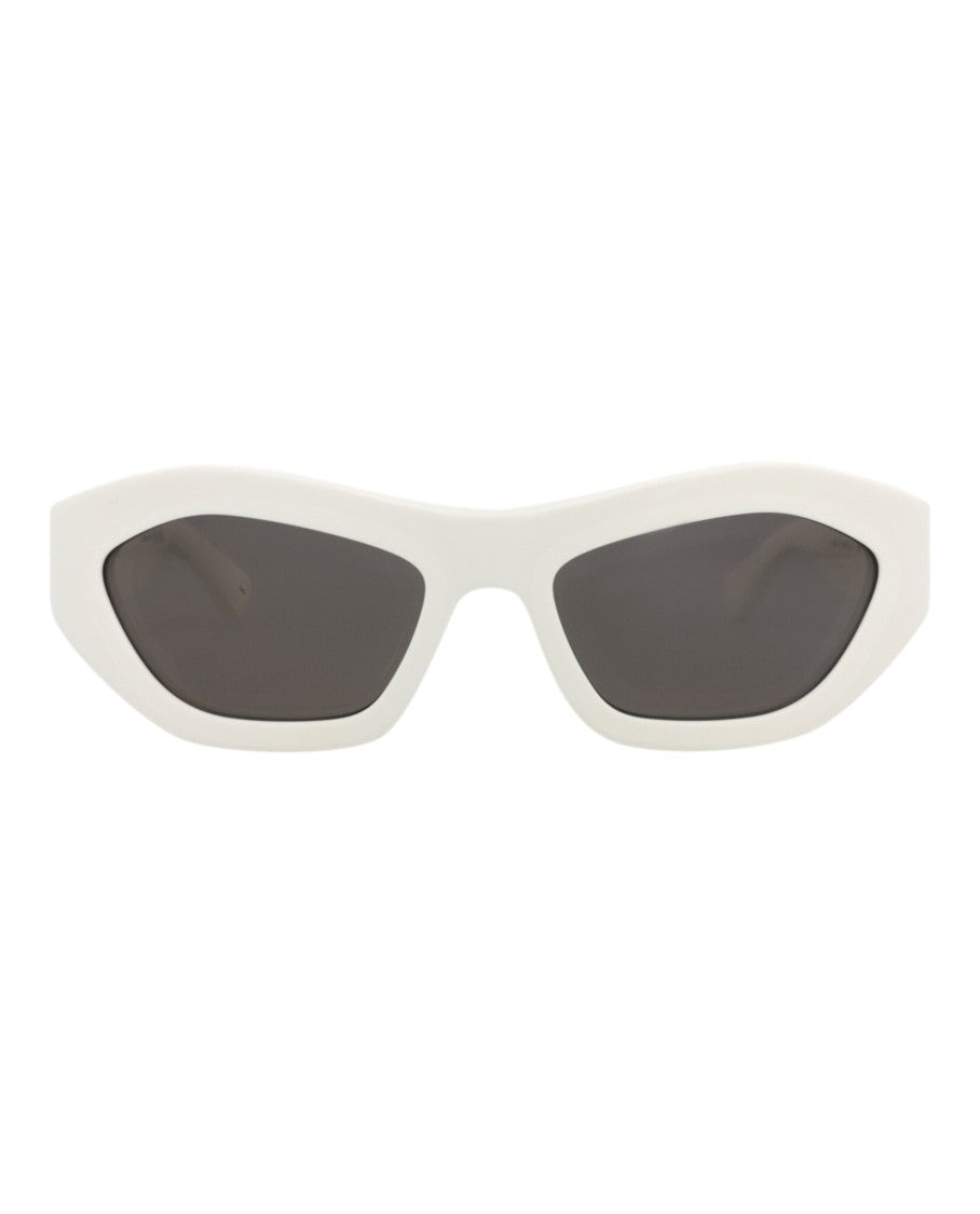Bottega Veneta Round-Frame Recycled Acetate Sunglasses