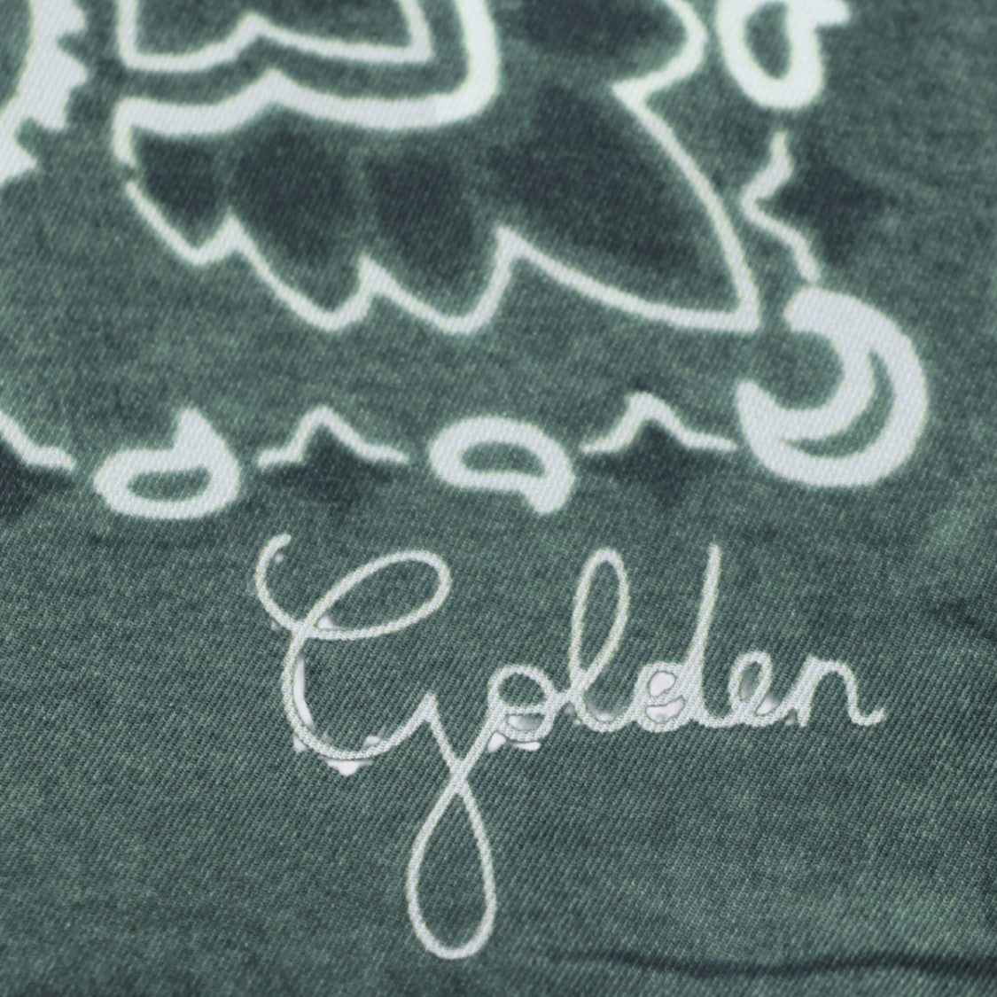 Golden Goose Paisley Pattern Golden Goose Scarf With Intricate Detailing