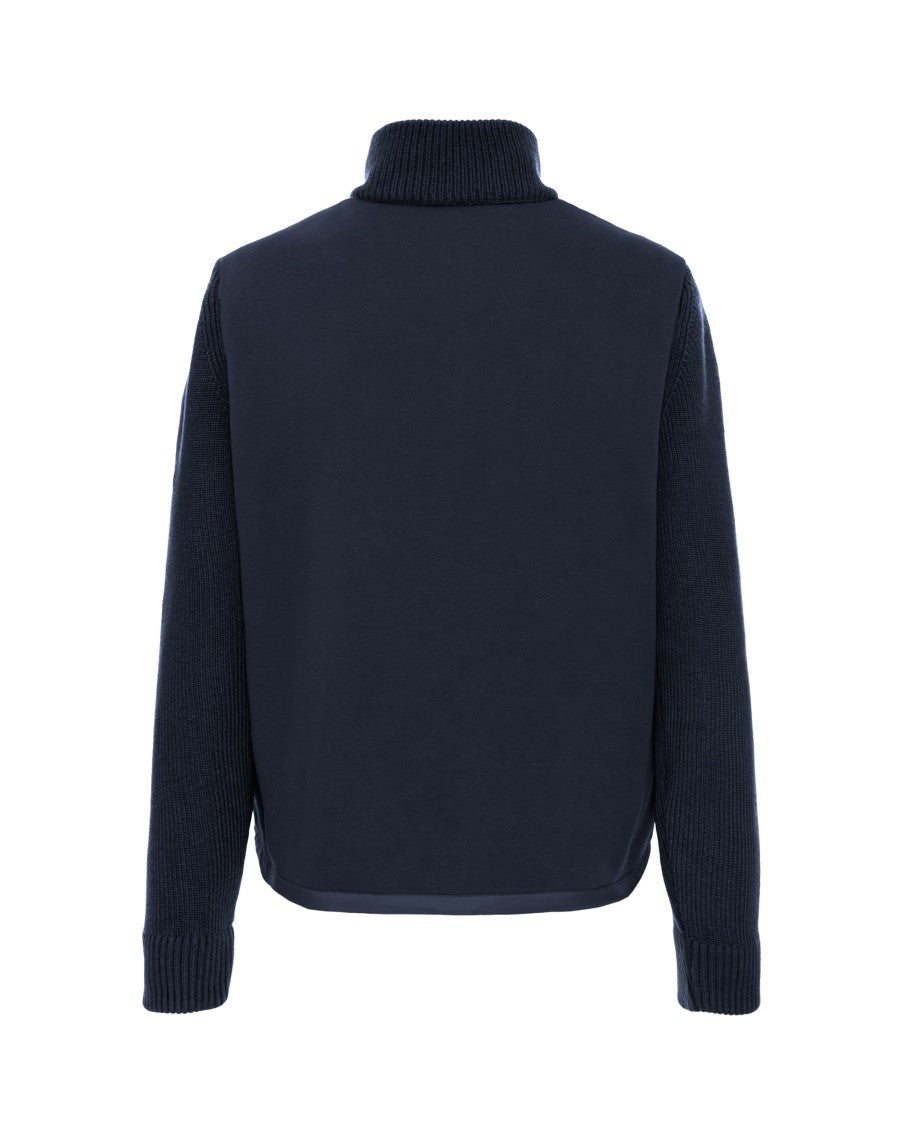 Colmar Originals Navy Blue Knit Sleeved Jacket