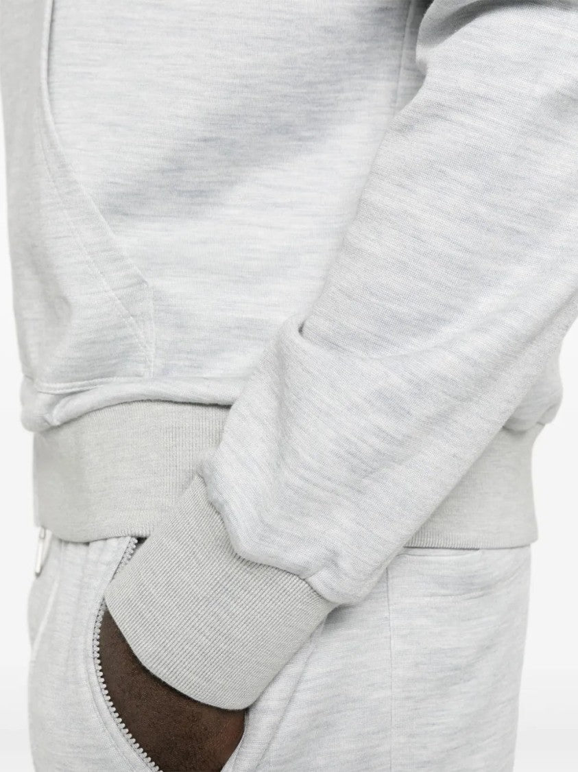 Eleventy Mélange-Effect Hoodie