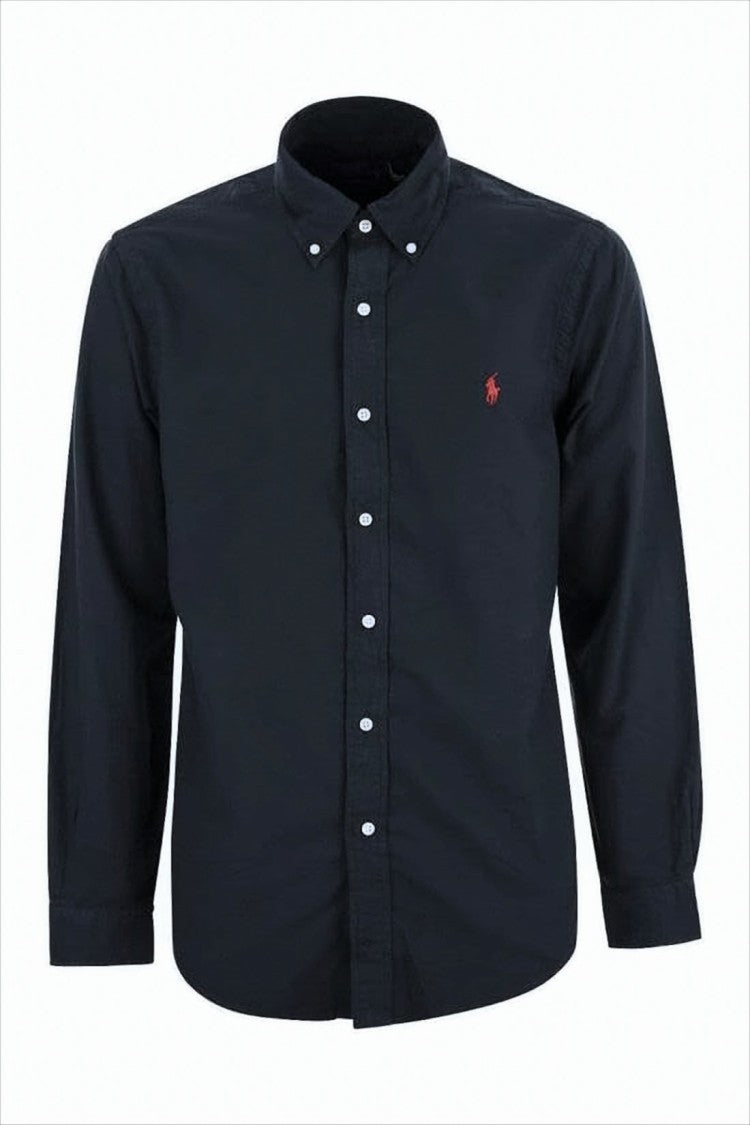 Polo Ralph Lauren Classic Black Custom Fit Button-Down Shirt