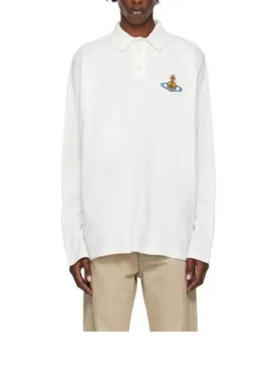 Vivienne Westwood Long-Sleeve Polo Shirt With Classic Collar