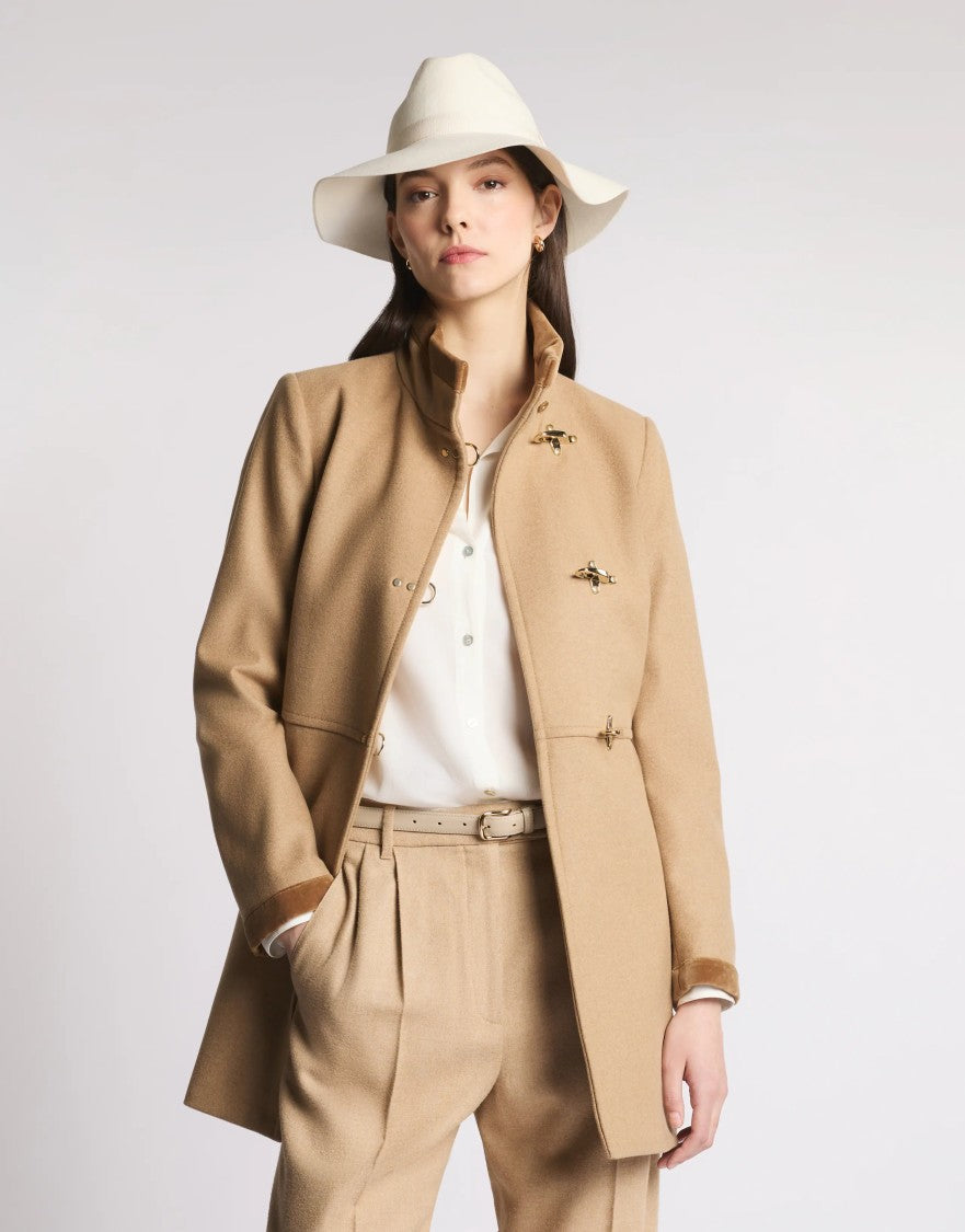 Fay Virginia 3 Ganci Coat With Tailored Back