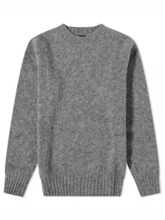 Howlin Relaxed Fit Wool Sweater With Ribbed Cuffs