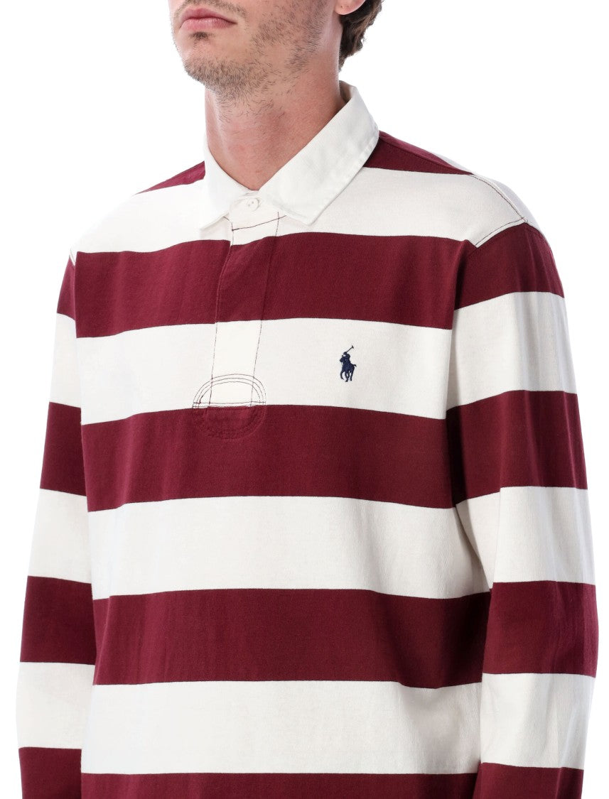 Polo Ralph Lauren Classic Burgundy Rugby Polo