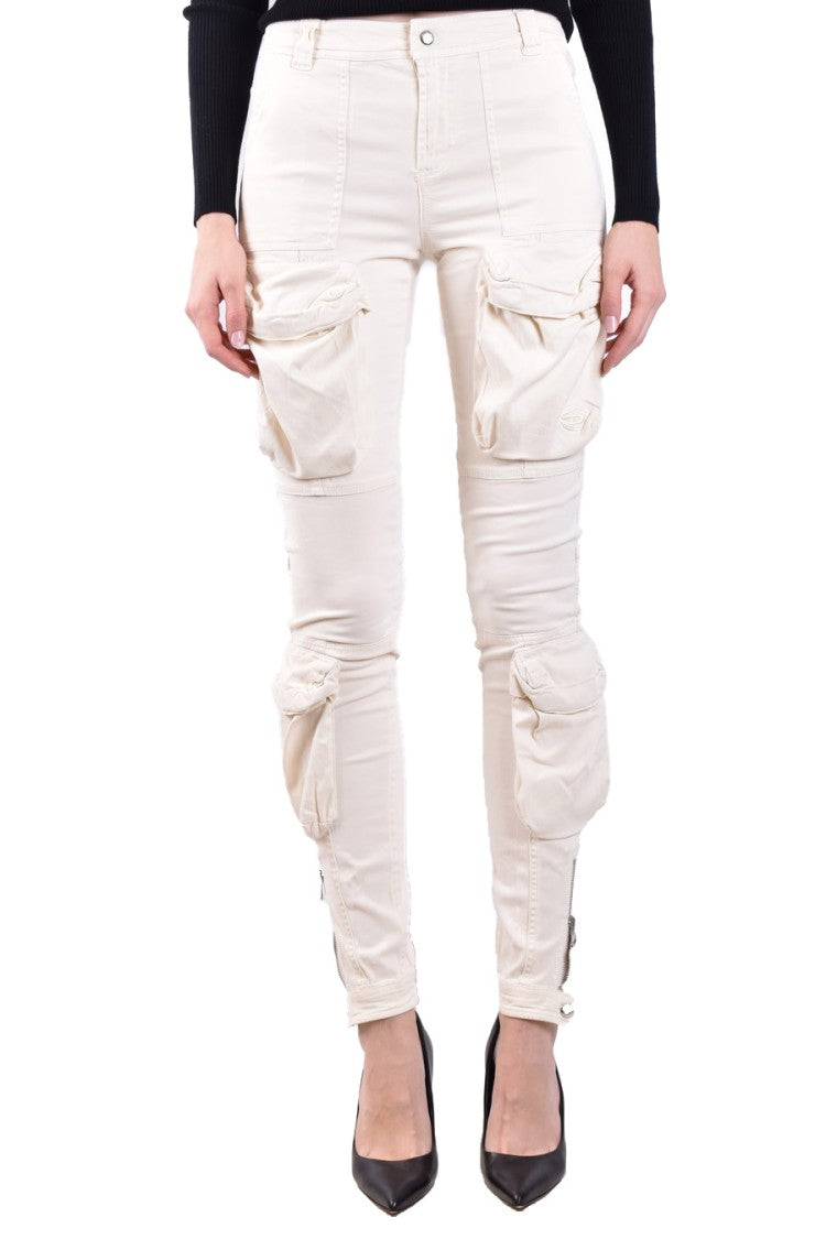 Diesel Cargo Jeans With Unique Pocket Design And Fit