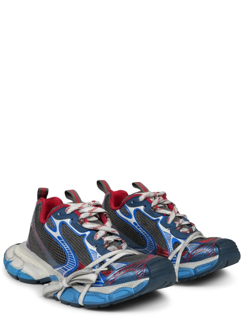 Balenciaga Chunky Multi-Layered Sneakers With Bold Accents