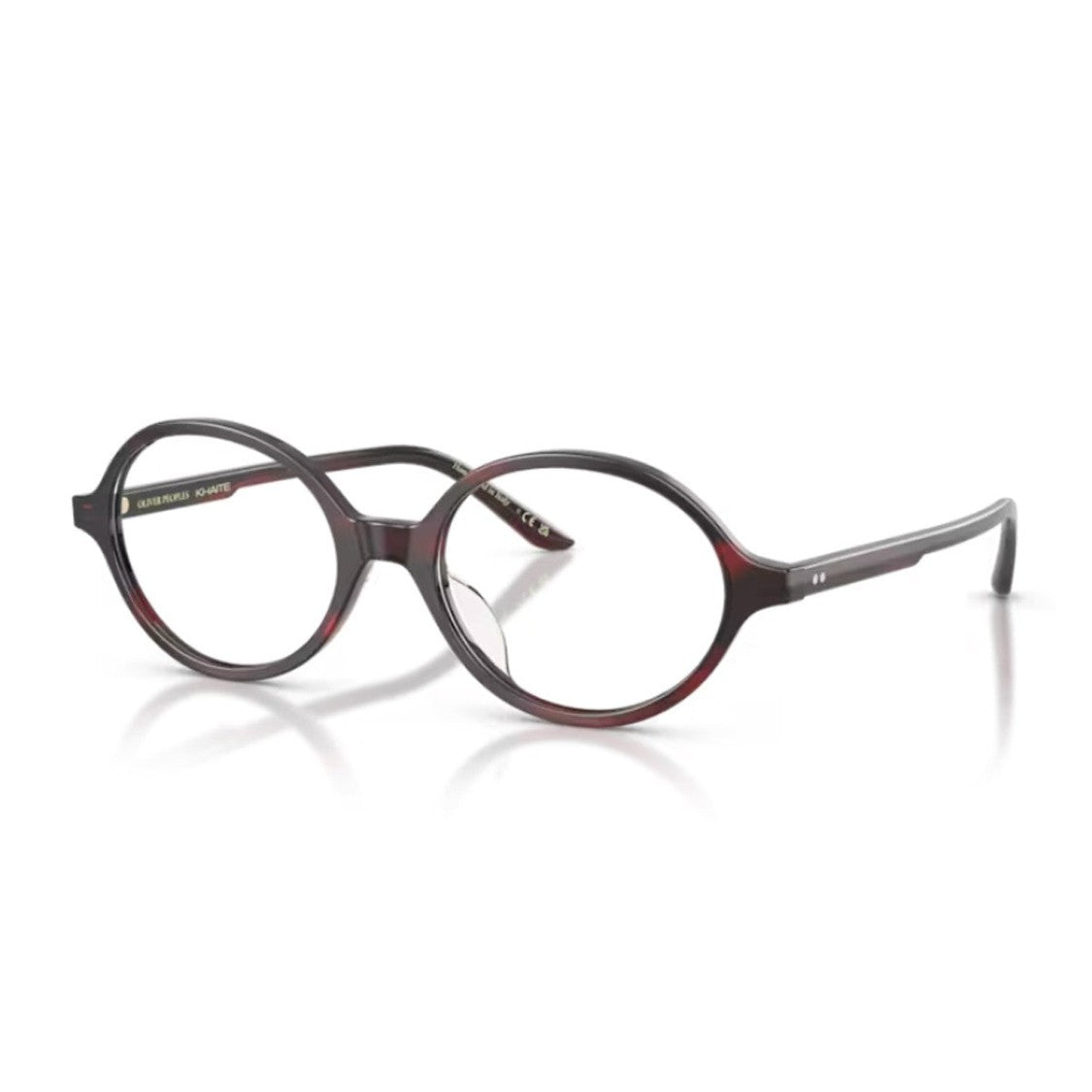 Oliver Peoples Bordeaux Ov5574u - 2000Rx Collection Khaite Acetate Oval Sunglasses