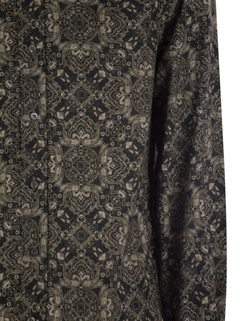 Brunello Cucinelli Classic Easy Fit Cotton Shirt