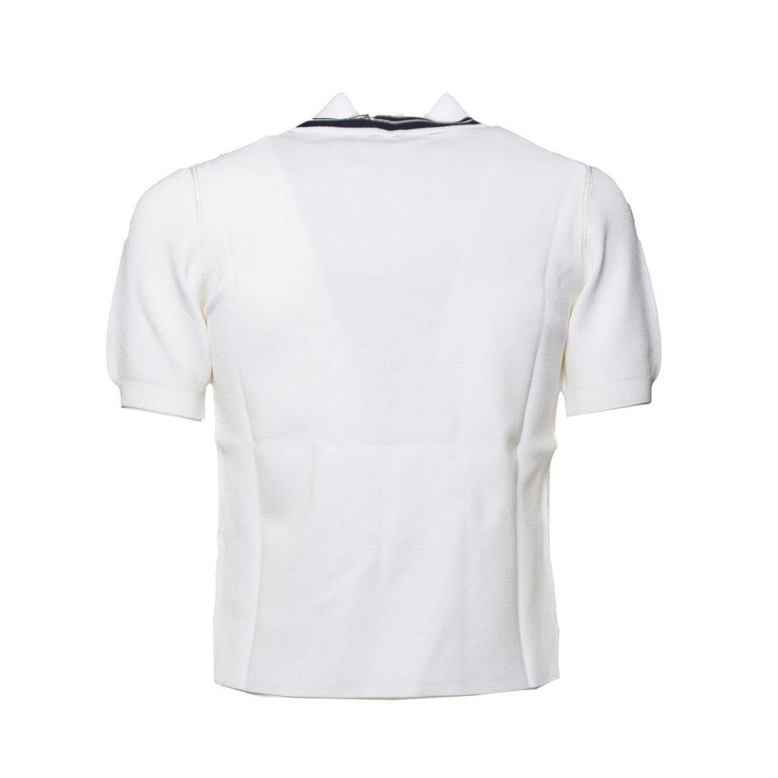 Wales Bonner Verse Viscose Polo White