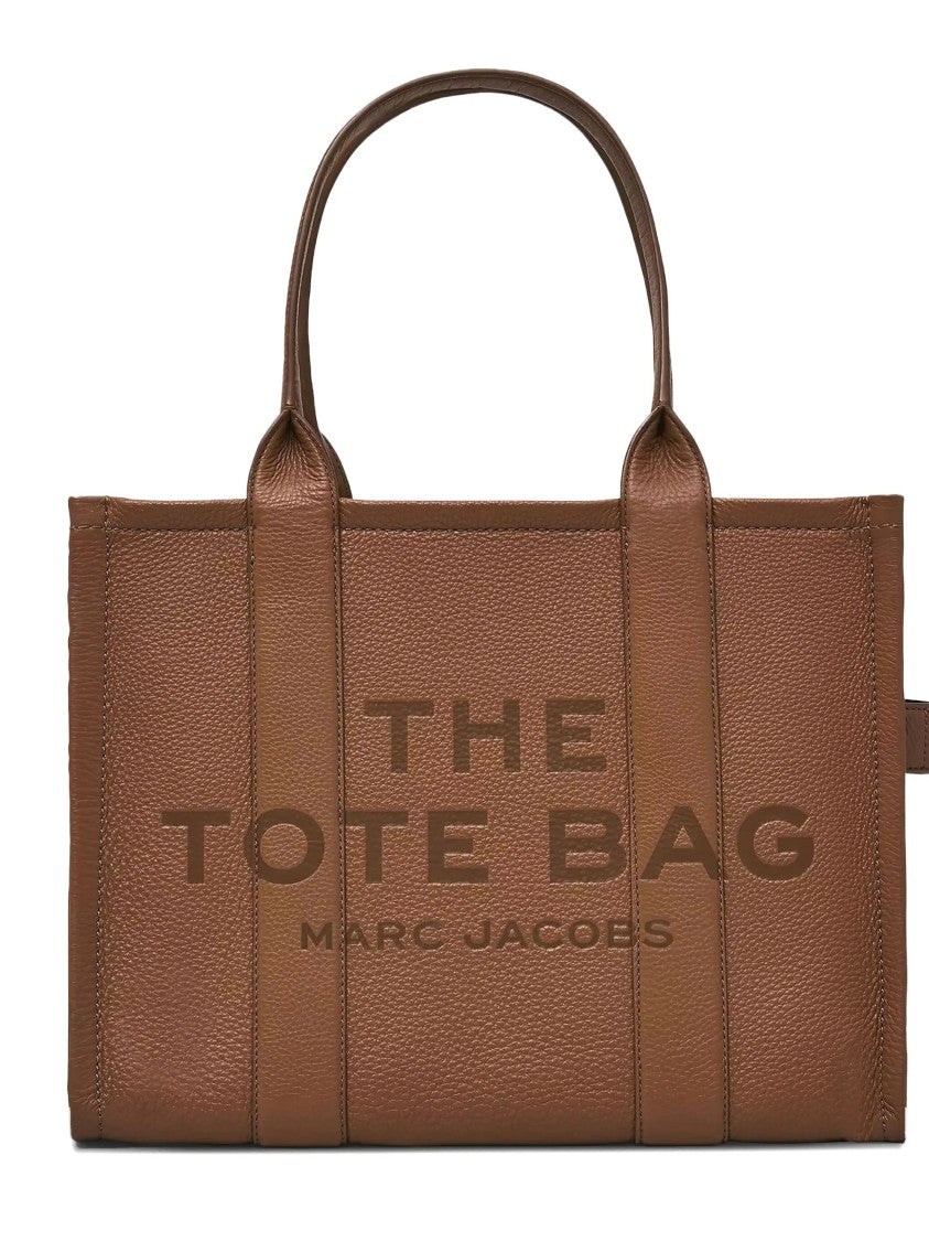 Marc Jacobs Brown Leather Large Tote Bag