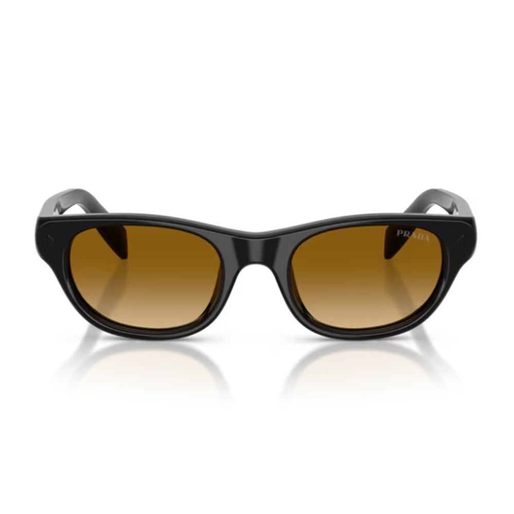 Prada Cat-Eye Sunglasses With Glossy Black Acetate Frame