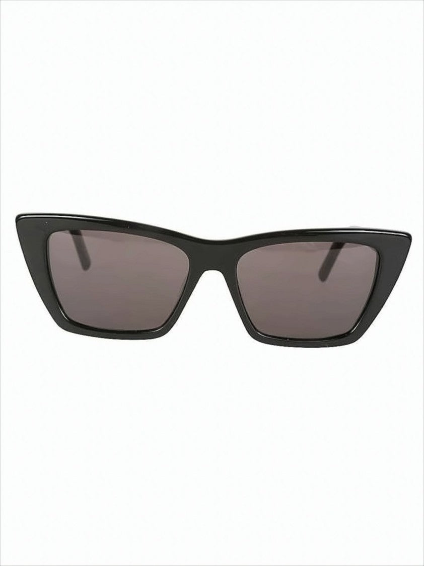Saint Laurent Cat-Eye Acetate Sunglasses With Finish