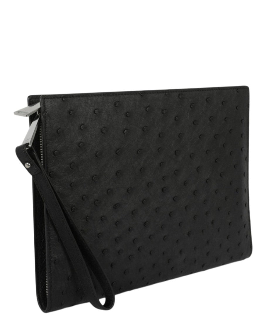 Bottega Veneta Leather Pouch Wristlet