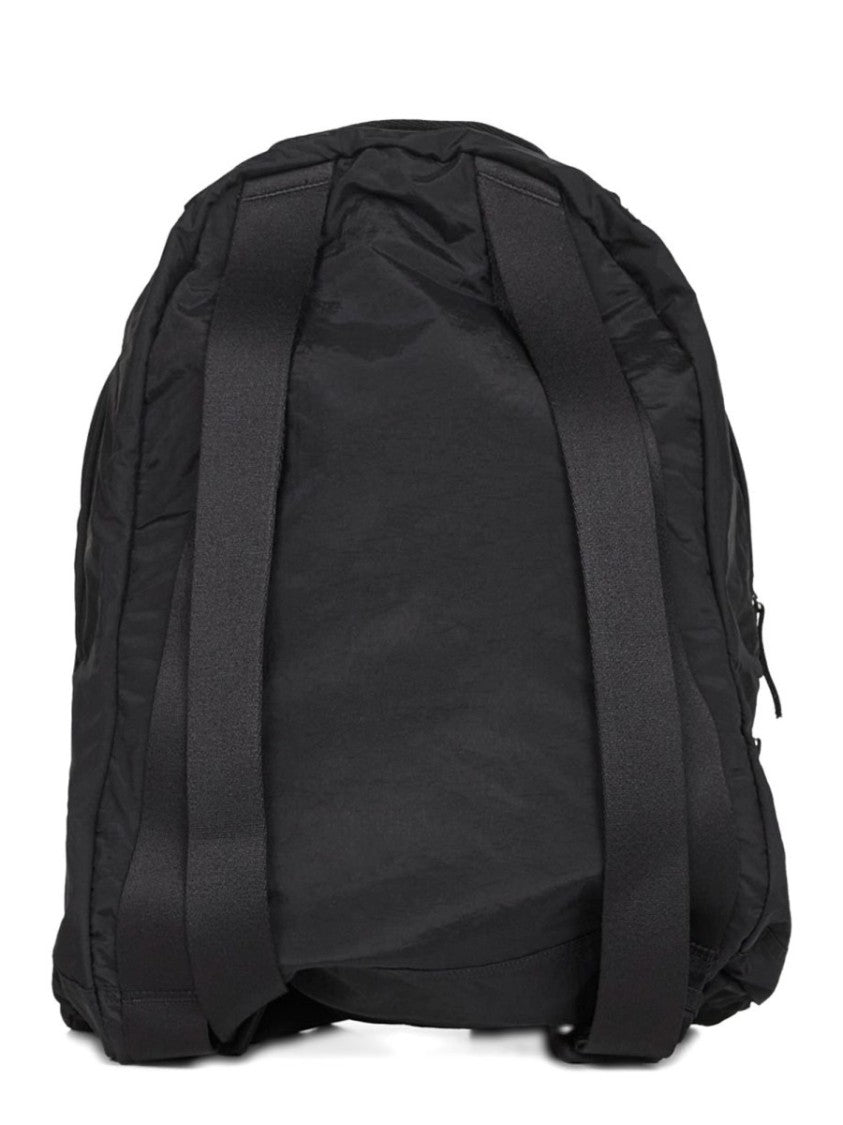 Stone Island Black Lightweight Polyamide Backpack