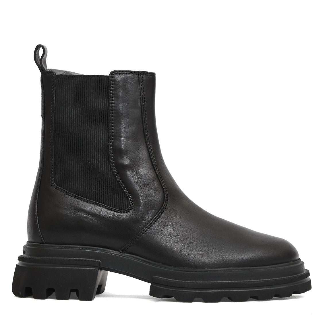 Hogan Smooth Leather Chelsea Boots