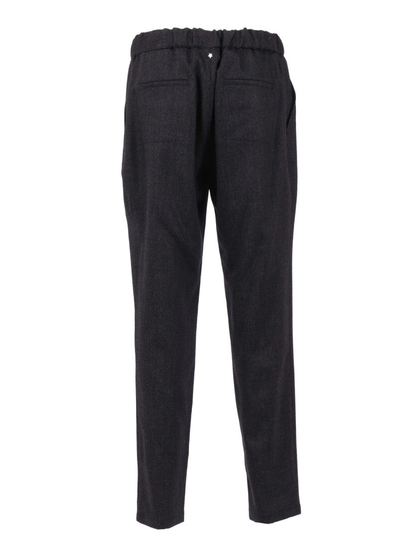 Lorena Antoniazzi Relaxed Fit Jogging Pants With Textured Finish