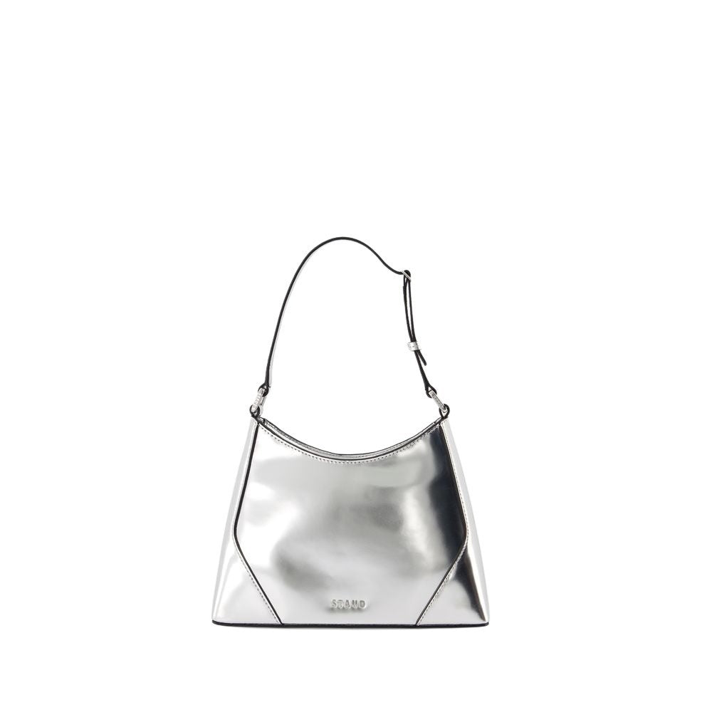 Staud Linda Shoulder Bag - Leather - Silver