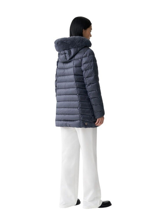 Colmar Originals Padded Short Coat With Faux Fur Hood