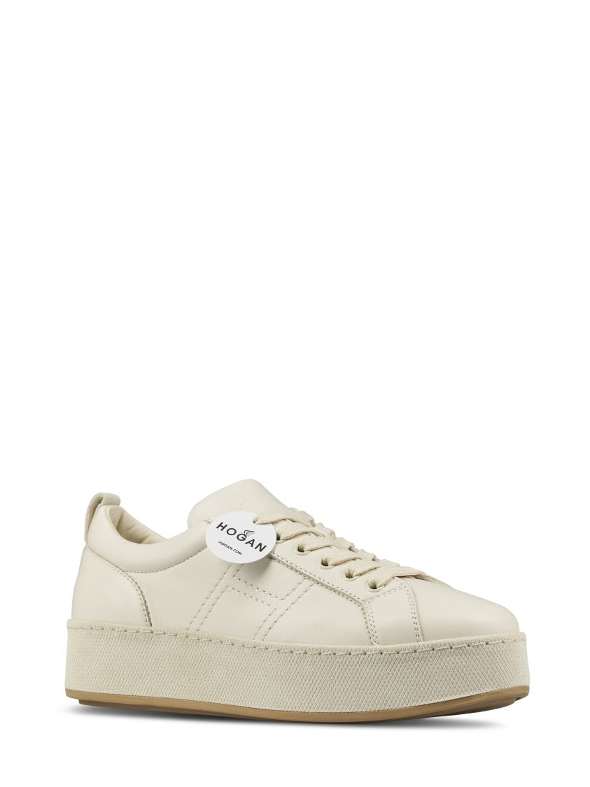 Hogan Chunky Platform Sneakers With Minimalist Design
