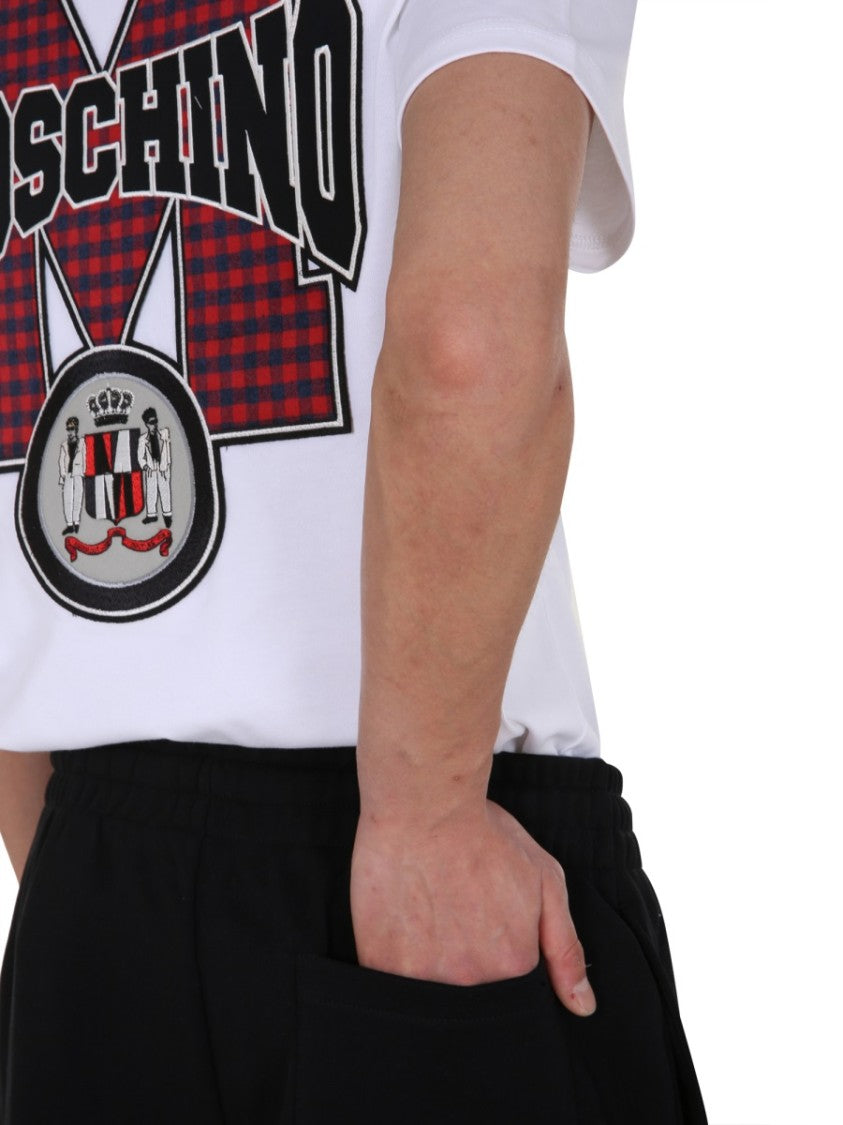 Moschino Relaxed Fit Round Neck T-Shirt