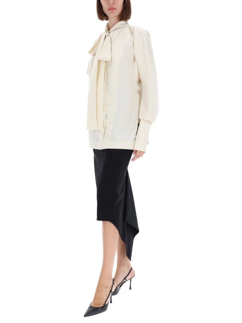 The Latest Cecilia Voluminous Bow Blouse